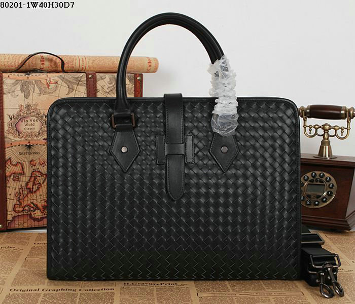 Bottega Veneta intrecciato VN briefcase 80201-1 black